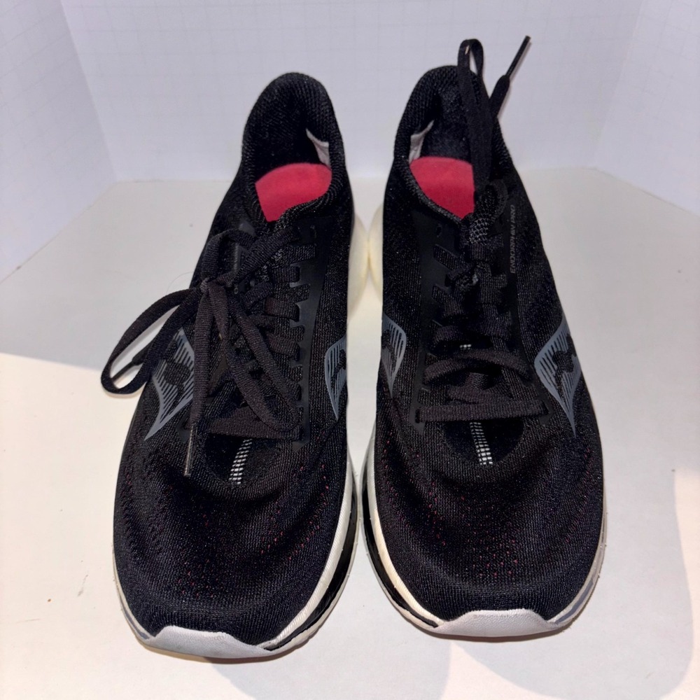 Saucony Endorphin Pro S10598-45 Womens 8 Running Shoes Black Athletic Sneaker - Picture 2 of 11